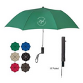 36" Arc Telescopic Folding Automatic Umbrella